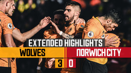 Jota and Jimenez sink the Canaries! Wolves 3-0 Norwich City | Extended Highlights
