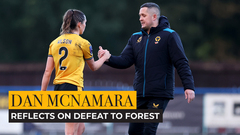 McNamara reflects on defeat to Forest