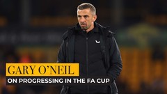 'I'm looking forward to it!' | Gary O'Neil on a successful night at Molineux and WBA in the next round of the cup