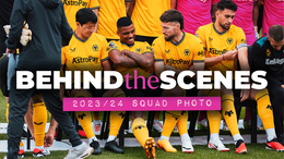 Behind the scenes of Wolves' first-team squad photo!