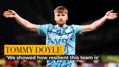 Doyle on scoring at Brentford and resilient team performance