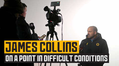 Collins on almost impossible conditions against Burnley
