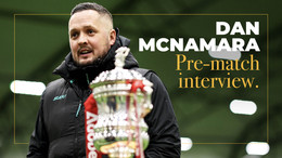 Dan McNamara on preparing for Man United cup tie