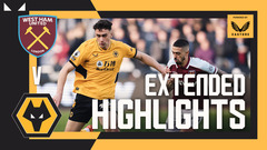 A disappointing defeat in London | West Ham United 1-0 Wolves | Extended Highlights