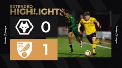 Wolves narrowly lose in PL Cup. | Wolves 0-1 Norwich City | Under 21 Highlights