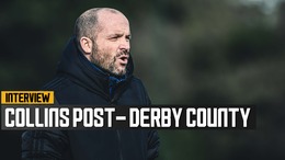 U23's boss Collins on Derby PL Cup defeat
