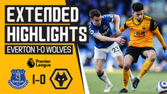 Wolves fall at Goodison Park | Everton 1-0 Wolves | Extended Highlights