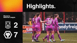 Seven heaven! | Stourbridge 2-7 Wolves Women