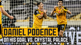 Goalscorer Podence on victory over Crystal Palace