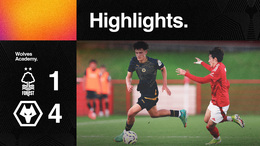 Wolves strike four past Forest | Nottingham Forest 1-4 Wolves | U18 Highlights