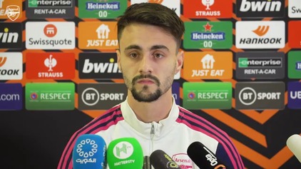 Fabio Vieira's pre-Sporting CP press conference