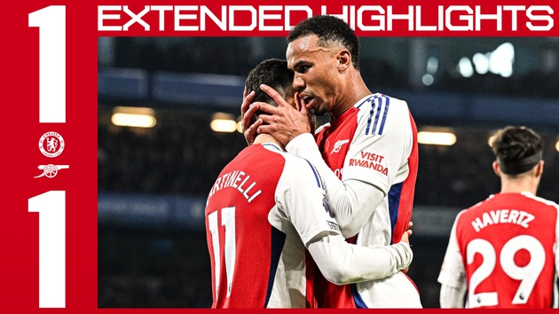 Highlights | Chelsea 1-1 Arsenal