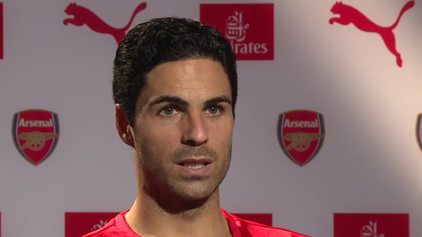 Arteta on Alexis
