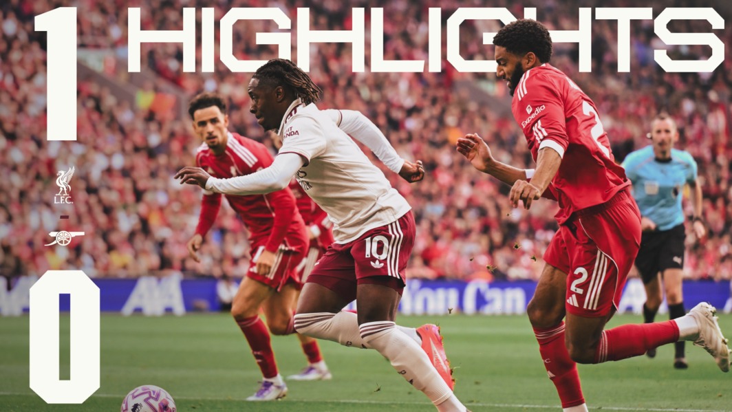 Highlights: Liverpool 1-0 Arsenal