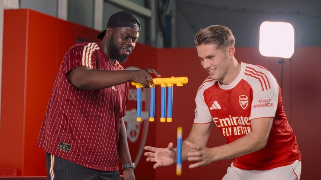 Watch Viktor Gyokeres tackle the Reflex Challenge