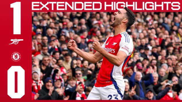 Highlights: Arsenal 1-0 Chelsea