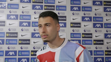 Martinelli: 'We go to every game with the mentality to win.'