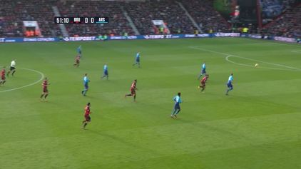 Bellerin scores at Bournemouth