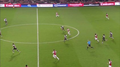 Gibbs on Everton