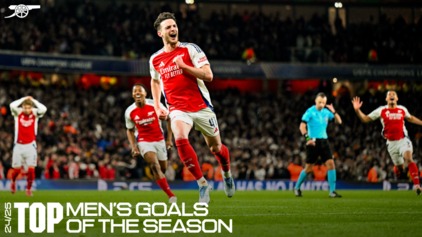 Watch our best goals from 2024/25