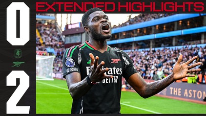 Highlights | Aston Villa 0-2 Arsenal
