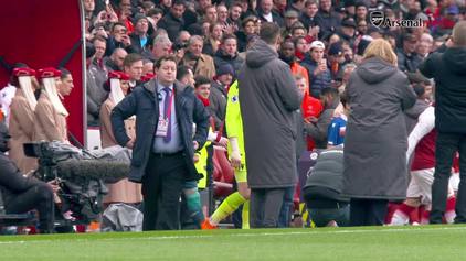 Arsenal v Stoke: 90 minutes in 90 seconds