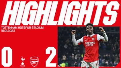 Highlights | Tottenham Hotspur 0-2 Arsenal
