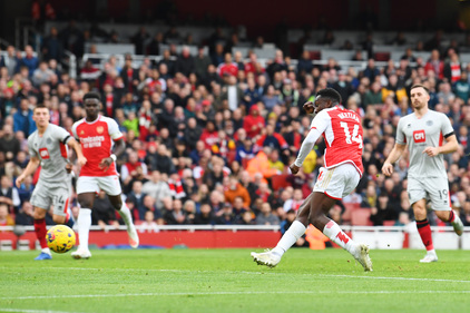 Nketiah slots home vs Sheffield United