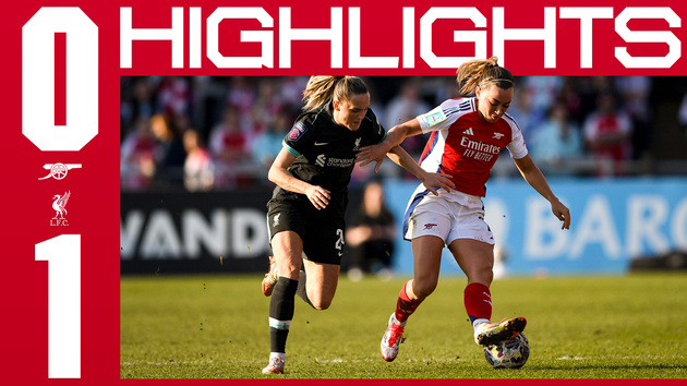 Highlights: Arsenal 0-1 Liverpool Women