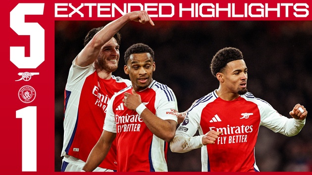 Highlights | Arsenal 5-1 Manchester City
