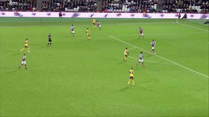 Alexis nets his second v West Ham