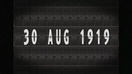 A Day In Time: Aug 13, 1919