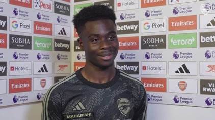 Captain Saka: "It’s hard to describe this feeling"