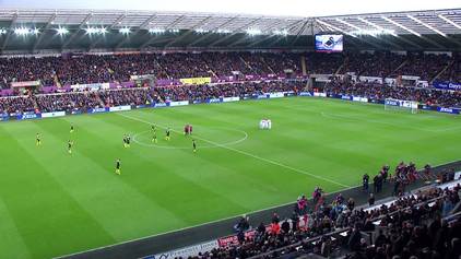 Swansea City (a) - 1st half