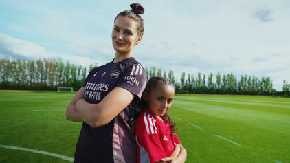 Squad surprise Arsenal in the Community girls' team