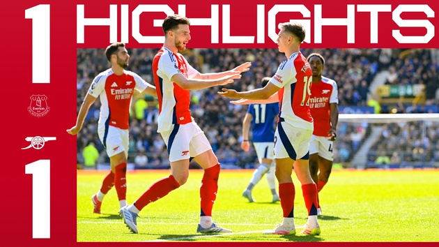Highlights | Everton 1-1 Arsenal