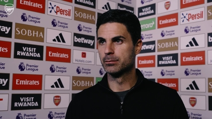 Arteta on the season, and chasing dreams next year