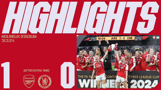 Highlights | Arsenal Women 1-0 Chelsea (AET)