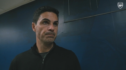 Arteta: 'We need to take it on the chin'