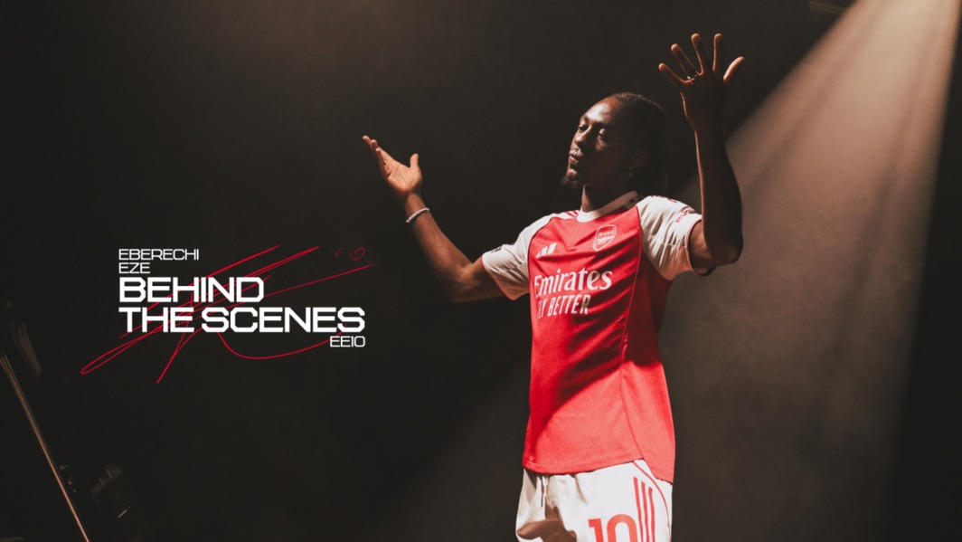 Behind the scenes as Eze becomes a Gunner