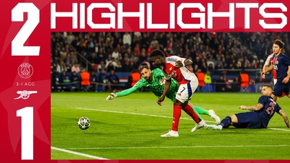 Highlights | Paris Saint-Germain 2-1 Arsenal
