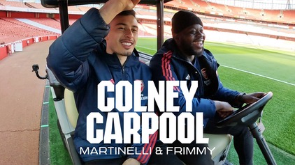 Colney Carpool | Gabriel Martinelli