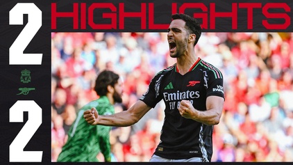 Highlights | Liverpool 2-2 Arsenal | Bitesize