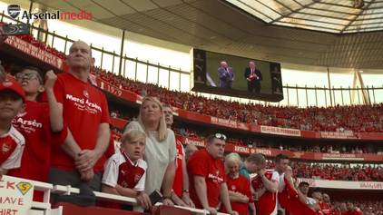 Arsene's emotional farewell to the Emirates