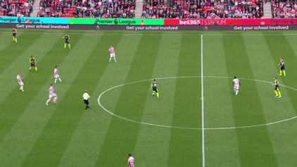 Giroud opens the scoring at Stoke