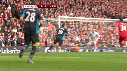 Liverpool 1-2 Arsenal, March 3, 2012