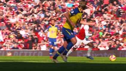 Laca's flicked finish against the Saints