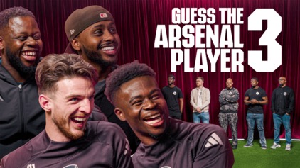 Guess The Ex-Arsenal Player with Saka and Rice!