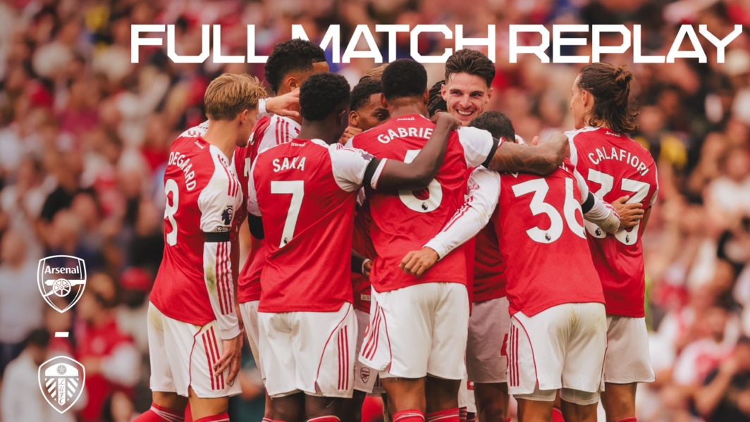 Watch a full match replay of our Leeds win