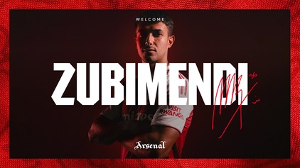 Martin Zubimendi signs for Arsenal